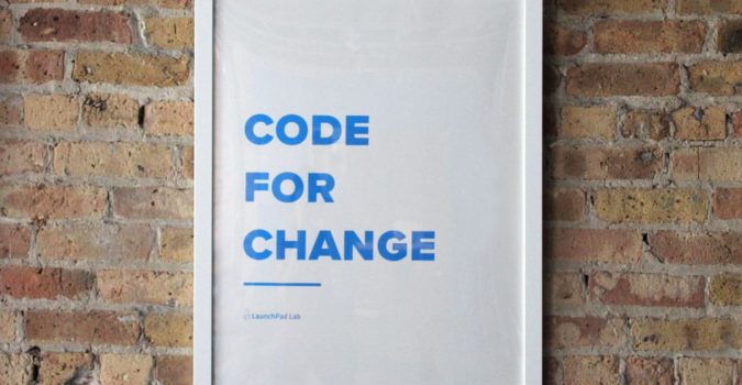 Code for Change Poster