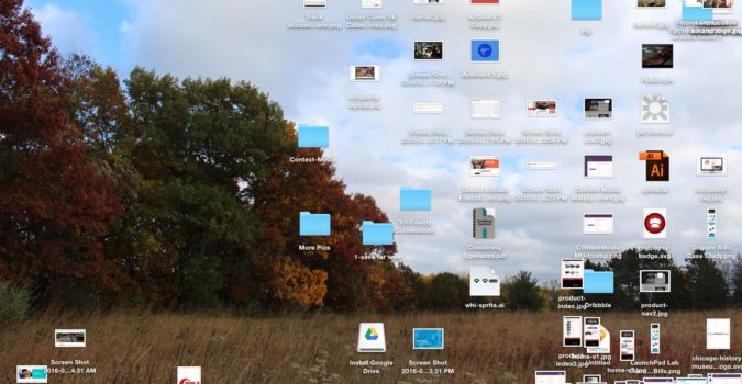 organize your desktop