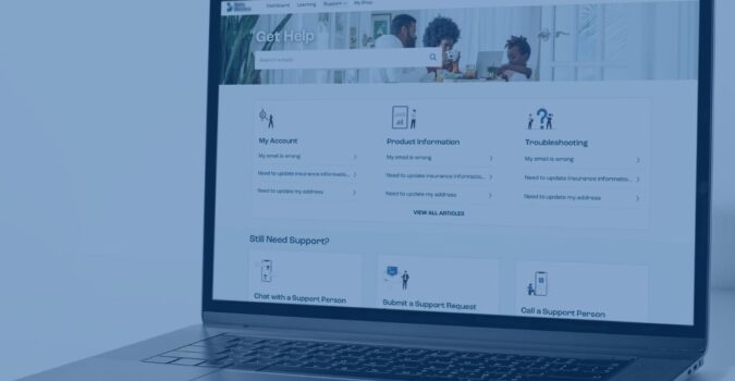 Healthcare client portal