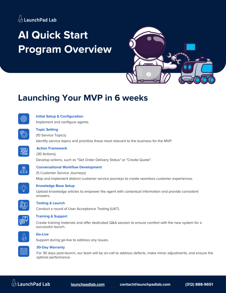 AI Quick Start Program Overview